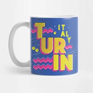 Retro 90s Turin, Italy Mug